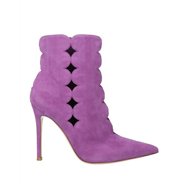 【送料無料】 ジャンヴィト ロッシ レディース ブーツ シューズ Ankle boots Purple|asty