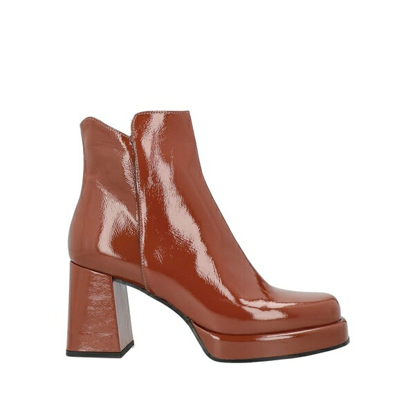 【送料無料】 ジャネット&ジャネット レディース ブーツ シューズ Ankle boots Brown｜asty