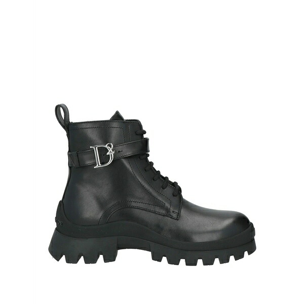【送料無料】 ディースクエアード レディース ブーツ シューズ Ankle boots Black｜asty