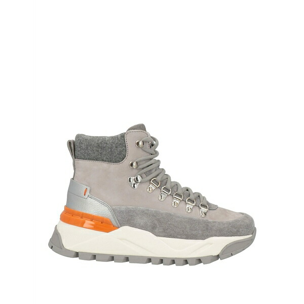 【送料無料】 サントーニ レディース ブーツ シューズ Ankle boots Grey|asty