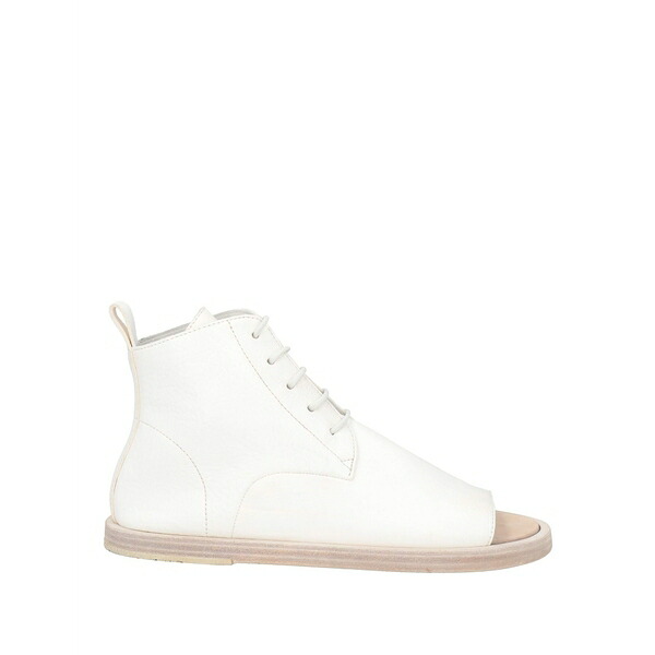 【送料無料】 マーシル レディース ブーツ シューズ Ankle boots White｜asty