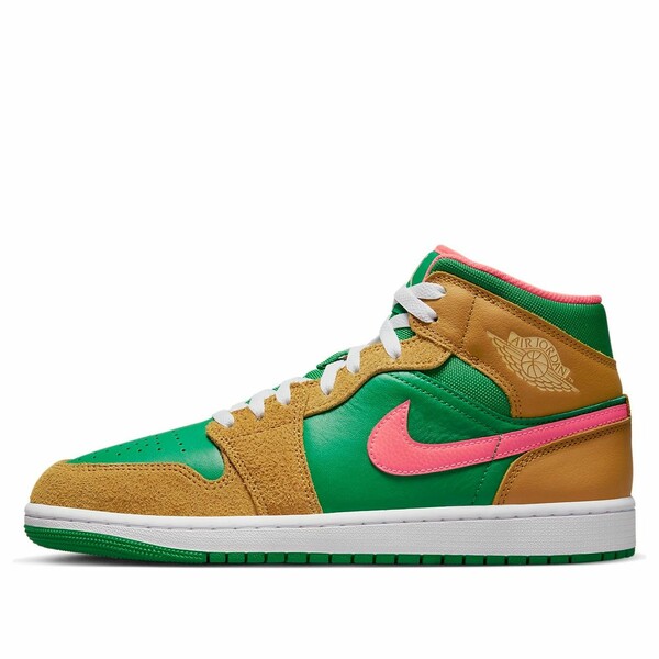 Jordan ジョーダン メンズ スニーカー  【Jordan Air Jordan 1 Mid \u0027Wheat Watermelon\u0027 DX4332-700】  大いさ US_12(30.0糎) スニーカー-メンズ靴-靴