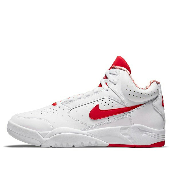 Nike ナイキ メンズ スニーカー  【Nike Air Flight Lite Mid \u0027White University Red\u0027 DJ2518-101】  大いさ US_11.5(29.5糎) 靴-スニーカー-メンズ靴