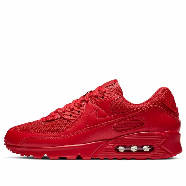 Nike ナイキ メンズ スニーカー 【Nike Air Max 90 'Triple Red' CZ7918-600】 サイズ US_8.5(26.5cm)|asty