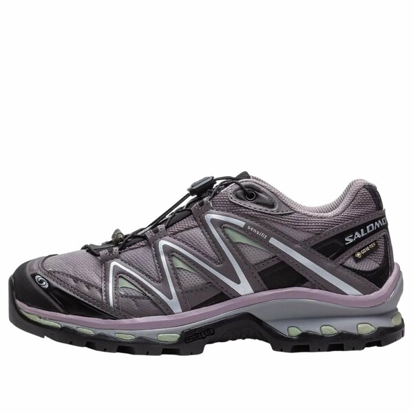 SALOMON サロモン メンズ スニーカー  【SALOMON XT-Quest Gore-Tex \u0027Gull Plum Kitten Black\u0027 491277】  大きさ US_M_13