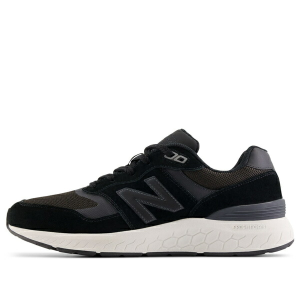 New Balance ニュー平衡にする メンズ スニーカー  【New Balance 880 v6 Fresh Foam \u0027Black White\u0027 MW880BK6】  大きさ US_10.5(28.5糎)
