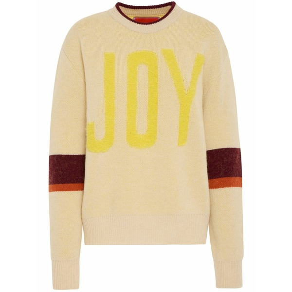 ラ・ダブル・ジェイ レディース 編み物\u0026ティーシャツ アウター Joy sweater Neutrals