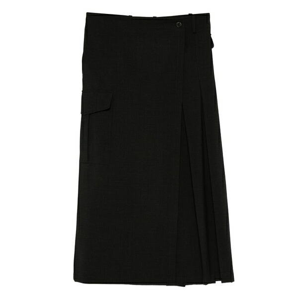 パロッシュ レディース スコート ボトムス Pleat-detail skirt Grey