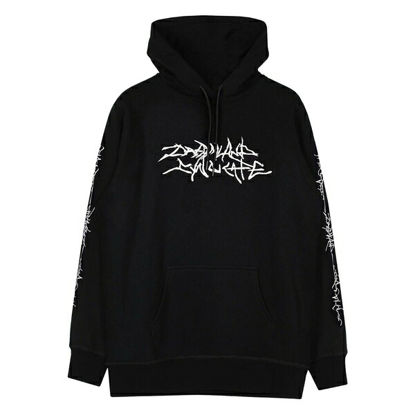 ドリームランドシンジケート メンズ パーカー・スウェットシャツ アウター Kaos cotton hoodie Black｜asty