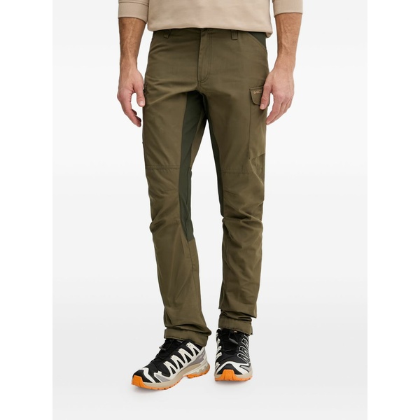 フェールラーベン メンズ 心地好いズボン下 ボトムス G-1000 panelled cargo pants Green
