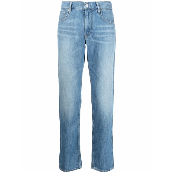 ラルフ・ローレン パープルレーベル メンズ ジーンズズボン下 ボトムス Stonewashed straight-leg jeans  Blue