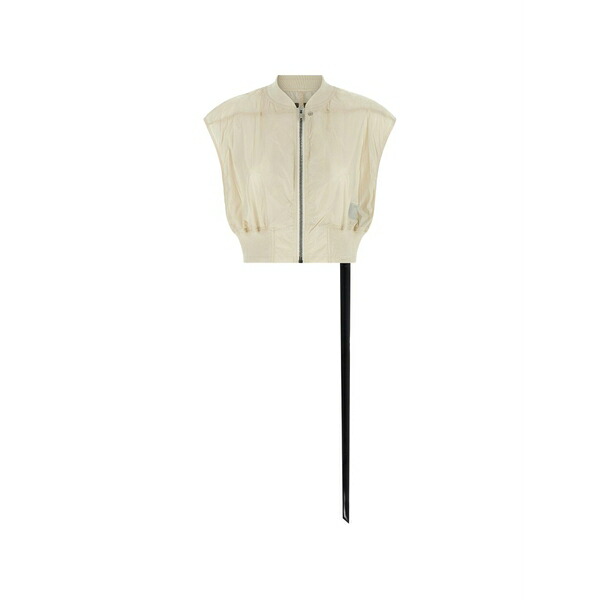 リックオウエンス レディース 上衣＆上衣 アウター Tatlin bomber honeycomb vest Neutrals
