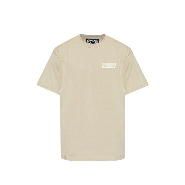 呼びりん探し回る メンズ ティーシャツ トップス Logo-detail t-shirt Neutrals