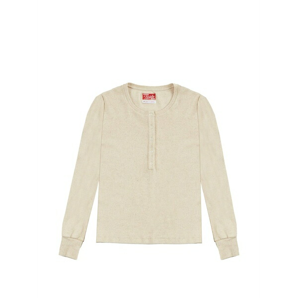 フォルテラ レディース ティーシャツ トップス Serafino neckline t-shirt Neutrals