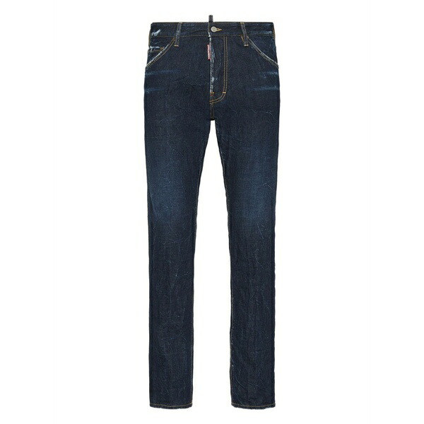 ディースクエアード メンズ ジーンズズボン下 ボトムス Cool guy logo patch jeans Blue