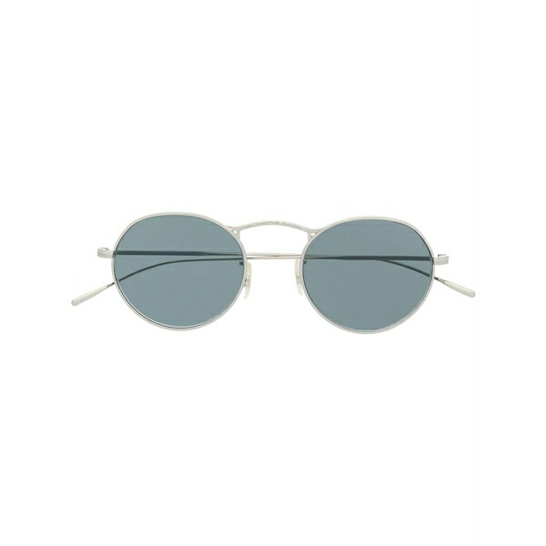 オリバーピープルズ メンズ サングラス・アイウェア 付属物 M-4 30th round-frame sunglasses Silver