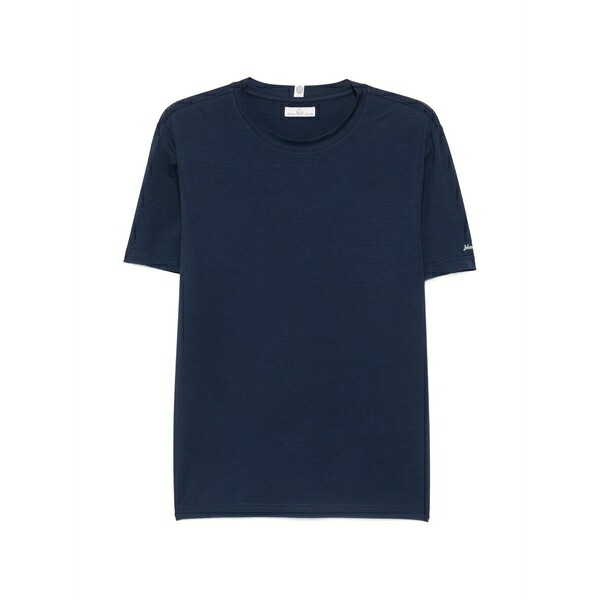 ジョニー ラムズ メンズ ティーシャツ トップス Lapo logo-print t-shirt Blue