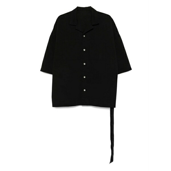 リックオウエンス メンズ 上衣＆上衣 アウター Tommy shirt jacket Black