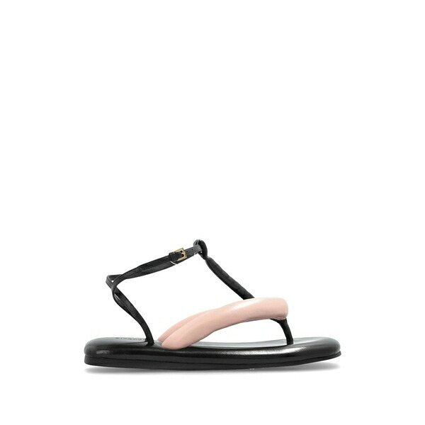 ジバンシー レディース サンダル シューズ Boudoir padded leather flip-flops  Black