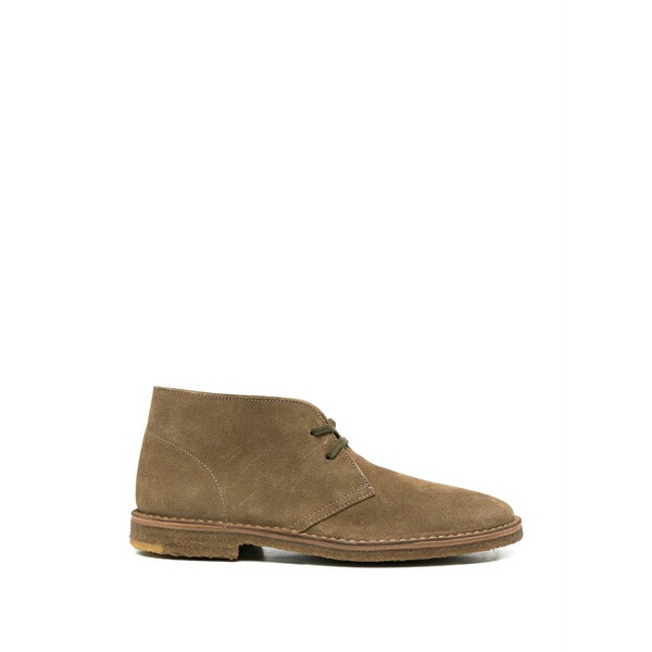 アストルフレックス メンズ ブーツ シューズ Montflex suede desert boots Brown