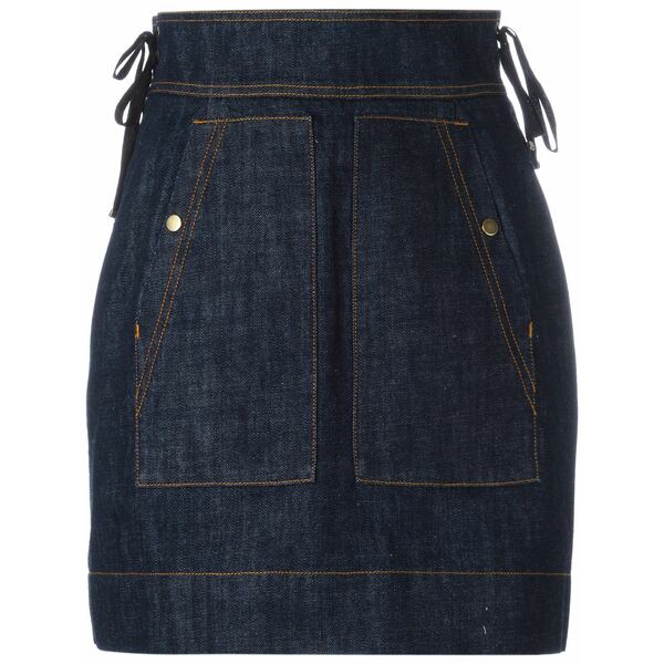 ケンゾー レディース スコート ボトムス High-waisted denim skirt Blue