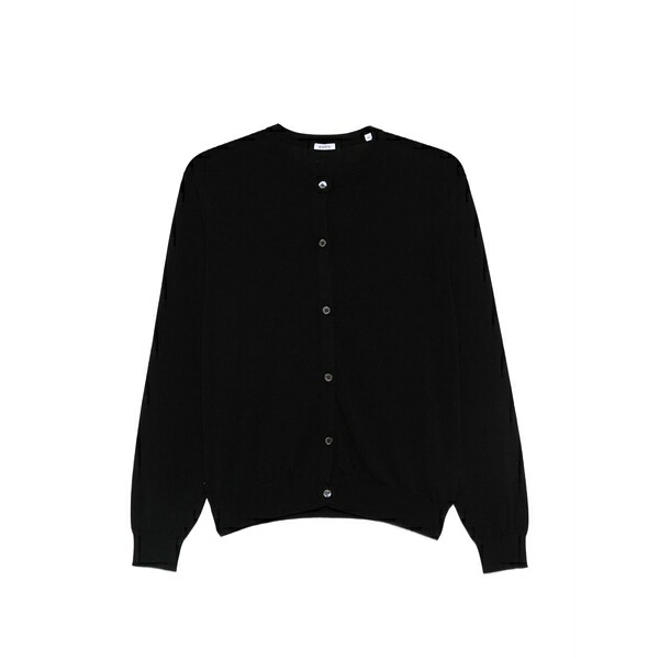 アスペジ レディース ジレー アウター Buttoned cardigan Black