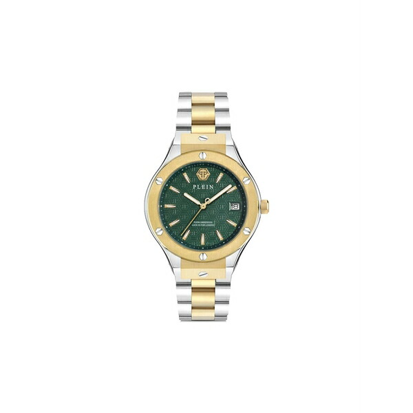 フィリップ飾り気の無い メンズ ウオッチ 付属品 Plein underdog 44粍 watch Green
