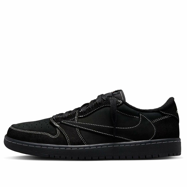 Air Jordan ジョーダン メンズ スニーカー 【Air Jordan 1 Low OG SP x Travis Scott 'Black Phantom' DM7866-001】 サイズ US_8(26.0cm)|asty