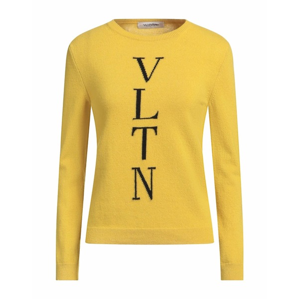 【送料無料】 ヴァレンティノ ガラヴァーニ レディース ニット&セーター アウター Sweaters Yellow|asty