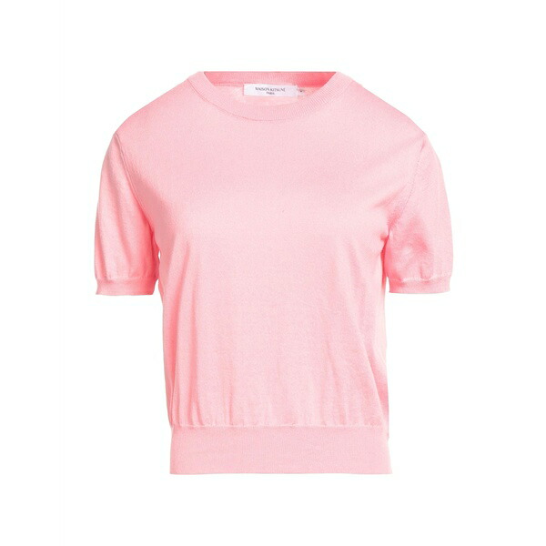 【送料無料】 メゾン キツネ レディース ニット&セーター アウター Sweaters Pink
