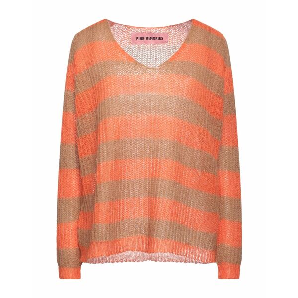 【送料無料】 ピンク メモリーズ レディース ニット&セーター アウター Sweaters Orange