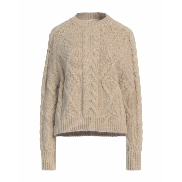 【送料無料】 ユッカ レディース ニット&セーター アウター Sweaters Beige|asty