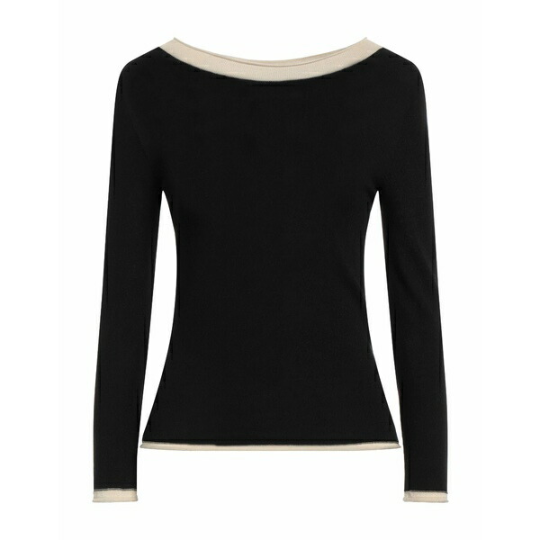 【送料無料】 ピアヌラストゥーディオ レディース ニット&セーター アウター Sweaters Black
