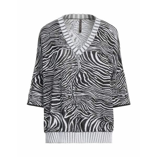 【送料無料】 マニラグレース レディース ニット&セーター アウター Sweaters Black｜asty