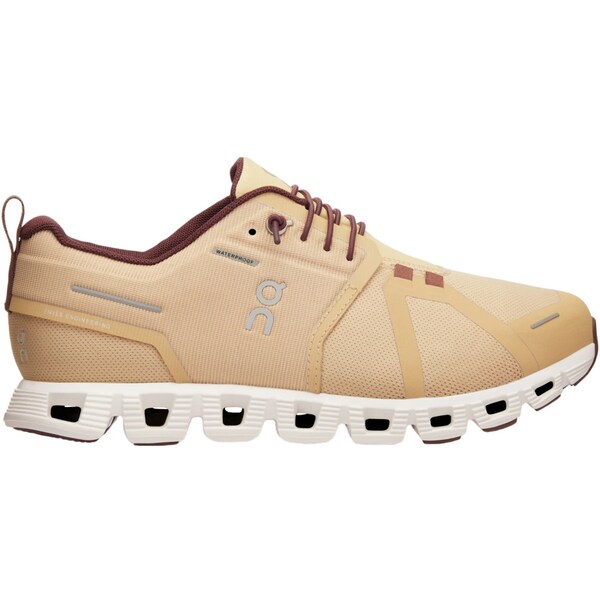 On オン レディース スニーカー  【On Running Cloud 5 Waterproof Savannah Ivory (Women\u0027s)】  大いさ US_7(24.0糎) Savannah/Ivory 靴-レディース靴-スニーカー