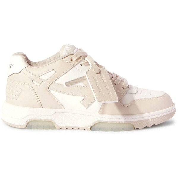 OFF-WHITE オフホワイト レディース スニーカー  【OFF-WHITE Out Of Office OOO Low Tops Beige (Women)】  サイズ US_W_12 White/Beige