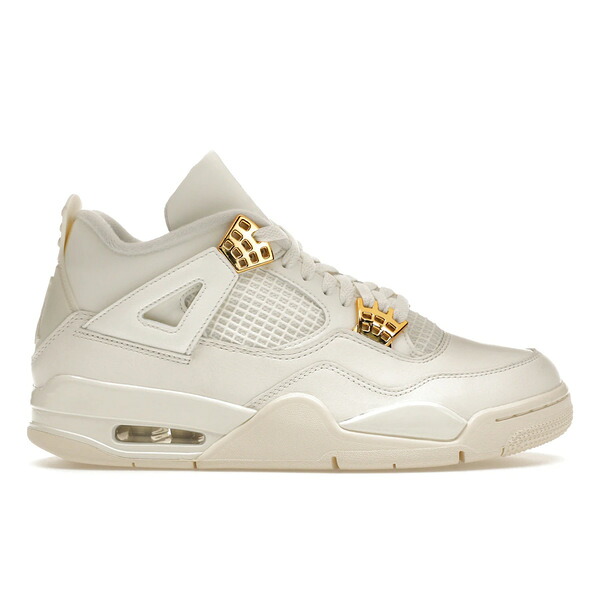 Jordan ジョーダン レディース スニーカー  【Jordan 4 Retro Metallic Gold (Women\u0027s)】  大きさ US_5.5(22.5糎) Sail/Metallic Gold/Black