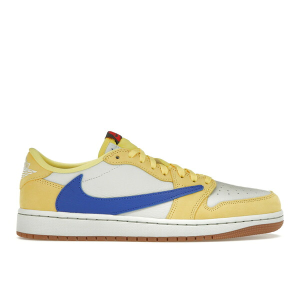 Jordan ジョーダン レディース スニーカー  【Jordan 1 Retro Low OG SP Travis Scott Canary (Women\u0027s)】  大いさ US_W_11.5 Canary/Racer Blue/Light Silver/Gum Medium Brown レディース靴-スニーカー-靴