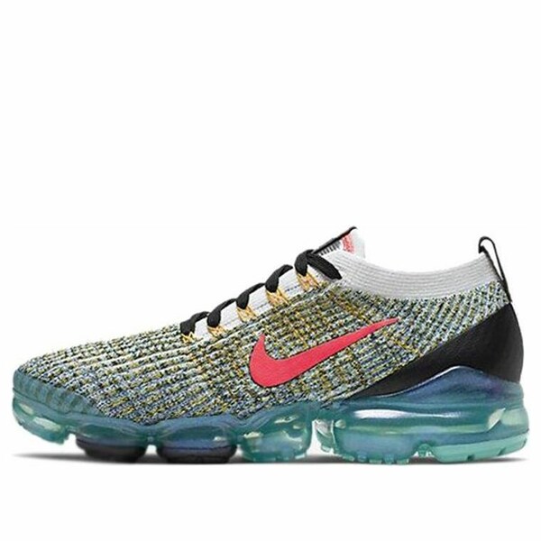 Nike ナイキ メンズ スニーカー  【Nike Air VaporMax Flyknit 3 \u0027Turquoise Crimson\u0027 AJ6900-104】  大きさ US_9.5(27.5糎)
