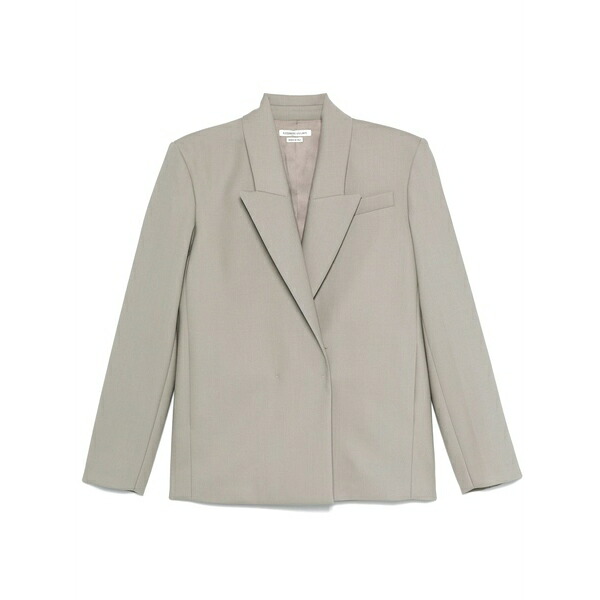 アレッサンドロ ヴィジランテ レディース 上衣＆上衣 アウター Double-breasted blazer Neutrals