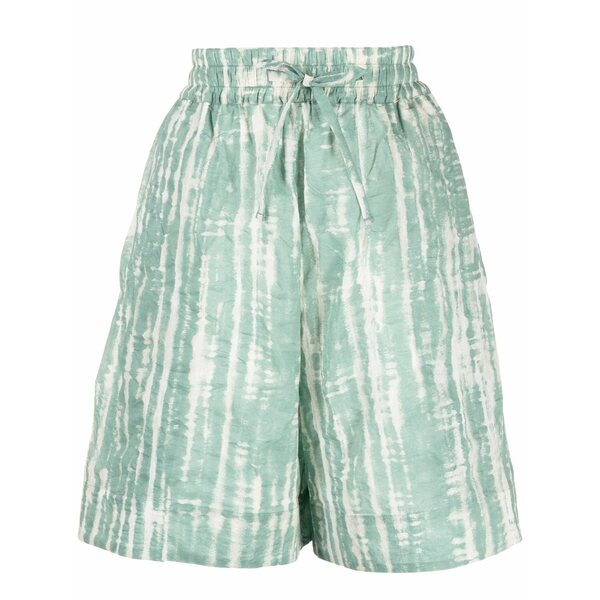トゥーグッド レディース カジュアルパンツ ボトムス The diver tie-dye shorts Green｜asty