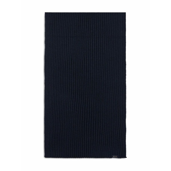 ポールアンドシャーク メンズ えり巻き・袈裟・えり巻き 付属物 Ribbed scarf Blue