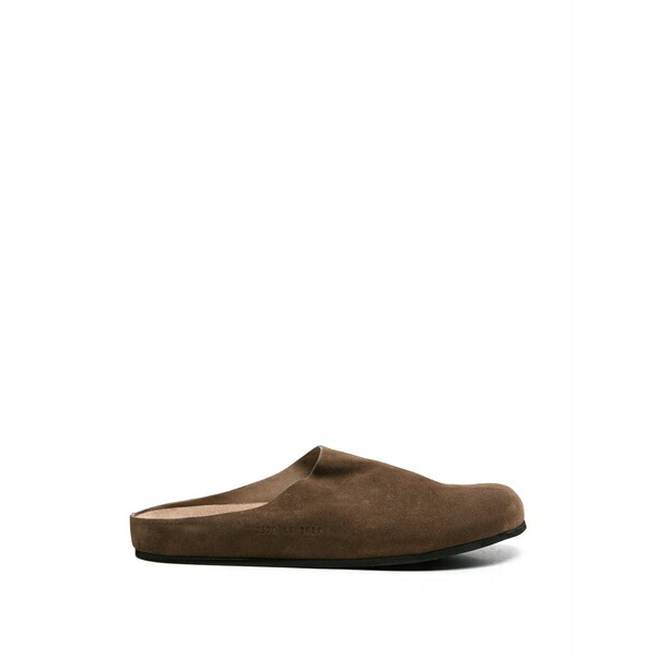 コモン・プロジェクツ メンズ サンダル シューズ Round-toe mules Brown