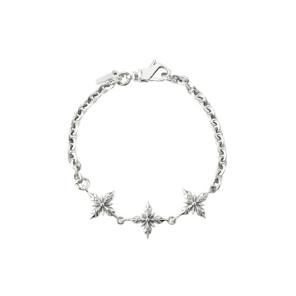 エマニュエレ ビコッキ メンズ ブレスレット・バングル・アンクレット アクセサリー Stella ventis chain bracelet Silver｜asty