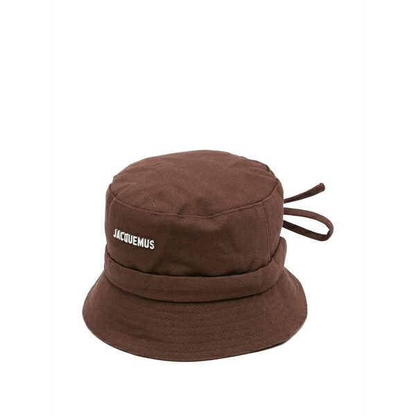 ジャクエムス レディース かぶり笠 付属品 Le bob gadjo bucket hat Brown