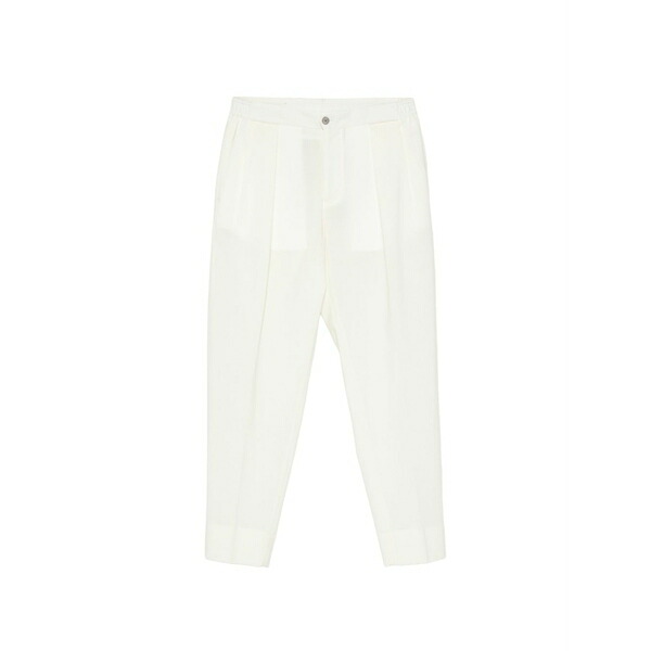 ブリリア 1949 レディース カジュアルパンツ ボトムス Portobello pleated trousers White｜asty