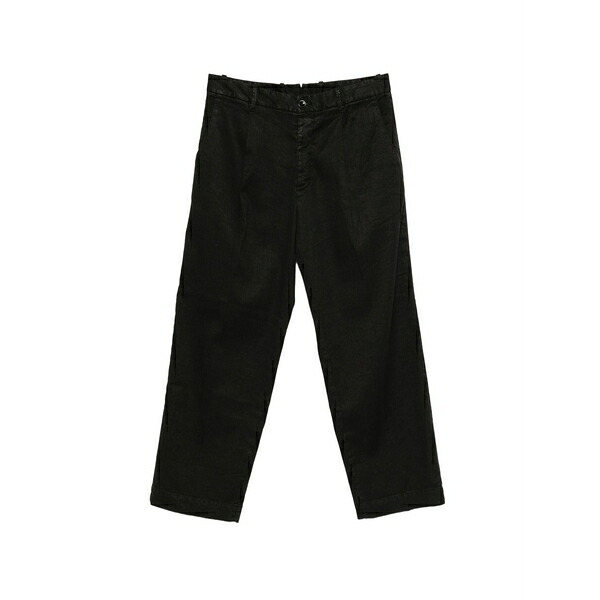 野球クラブ はたご屋 ザ 昼まえ メンズ 心地好いズボン下 ボトムス Philip pleated-design trousers Black