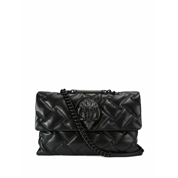 カートジェイガーロンドン レディース トートバッグ バッグ Macro kensington drench quilted tote bag Black|asty