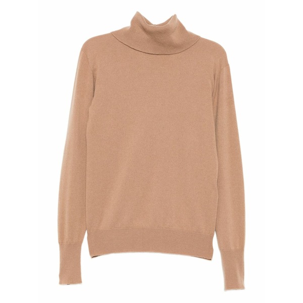 ジル・サンダー レディース 編み物\u0026スウェーター アウター Cashmere jumper Brown