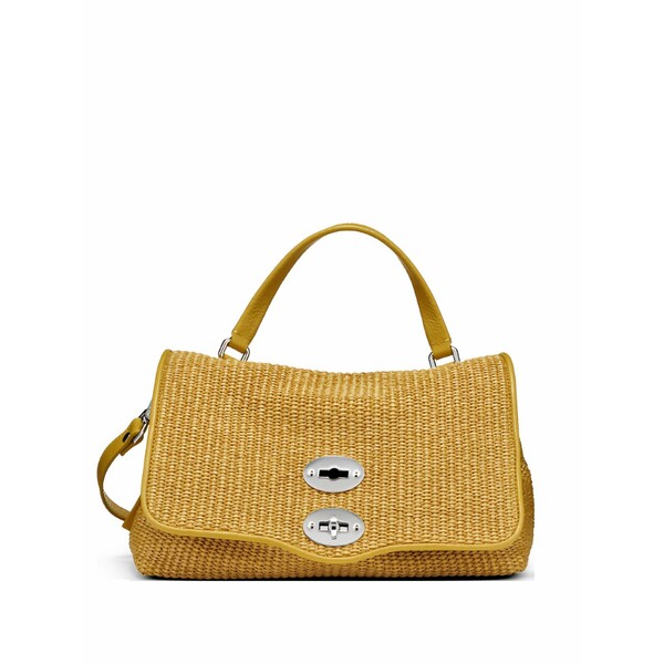 ザネラート レディース トートバッグ バッグ Small postina?? woven tote bag Yellow｜asty